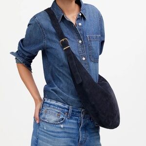 Madewell Black Hobo Bag